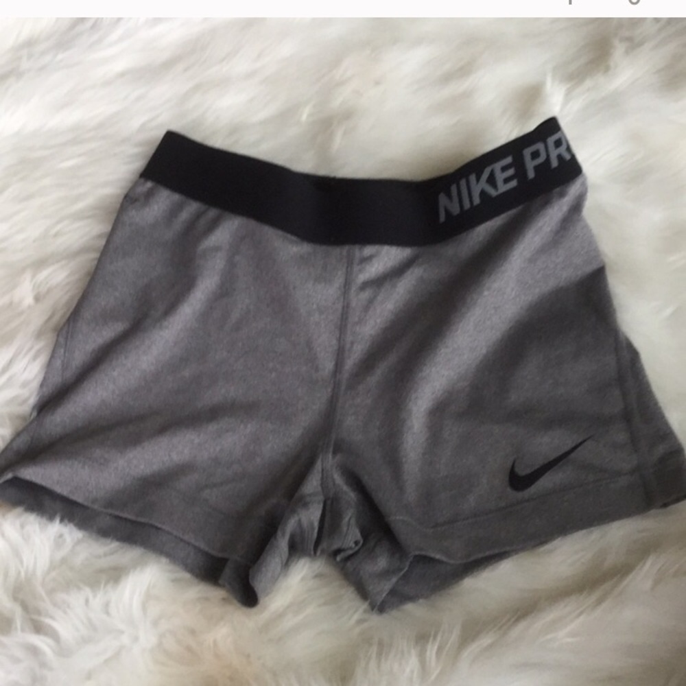 Nike pro running shorts size M